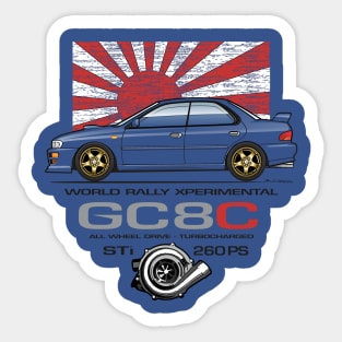 GC8C Multicolor Sticker